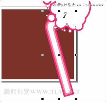 CorelDRAW教程：制作可愛風格的藝術字教程,三聯