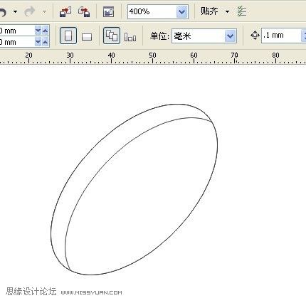 Coreldraw簡單制作質感的圖標,三聯