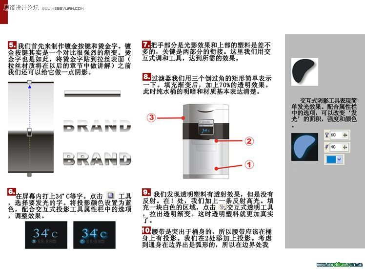 CorelDRAW繪制一款工業純水機教程,三聯