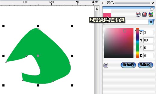 coreldraw填色技巧圖解 三聯