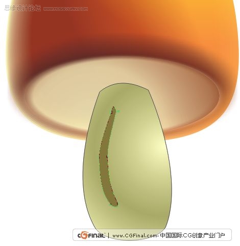 CorelDRAW繪制可愛的卡通蘑菇與花朵