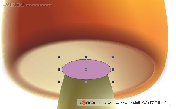 CorelDRAW繪制可愛的卡通蘑菇與花朵