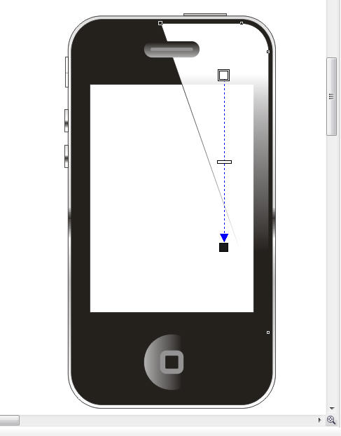 CDR繪制簡潔IPHONE4手機教程 三聯網 CDR實例教程14.jpg