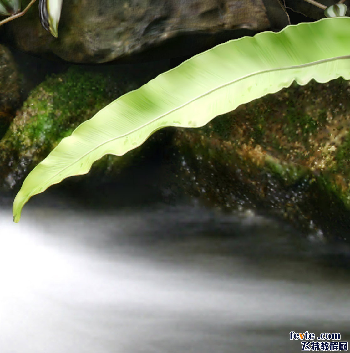 CDR打造寫實風景畫過程介紹 三聯網 CDR實例教程