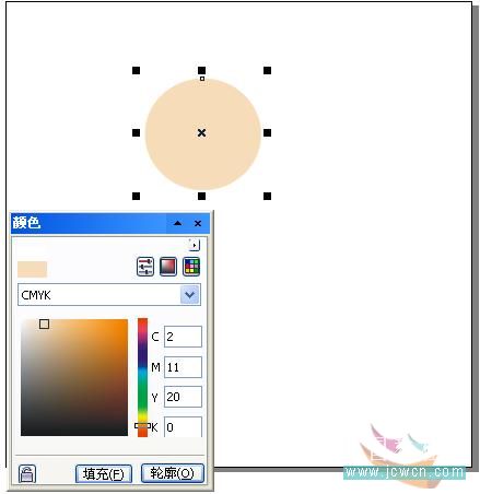 CorelDRAW鼠繪教程：打造卡通風格少女插畫 三聯教程網 CDR實例教程