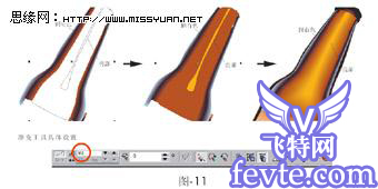 Coreldraw制作啤酒廣告 飛特網 Coreldraw實例教程