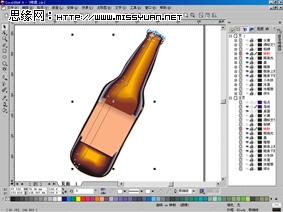 Coreldraw制作啤酒廣告 飛特網 Coreldraw實例教程