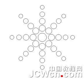 CorelDRAW教程：魚眼工具運用制作精美圖案