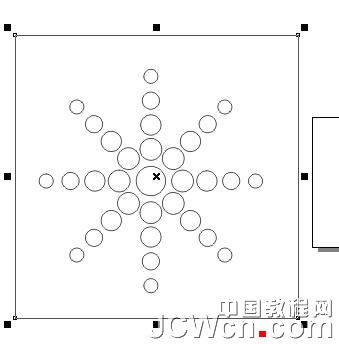 CorelDRAW教程：魚眼工具運用制作精美圖案