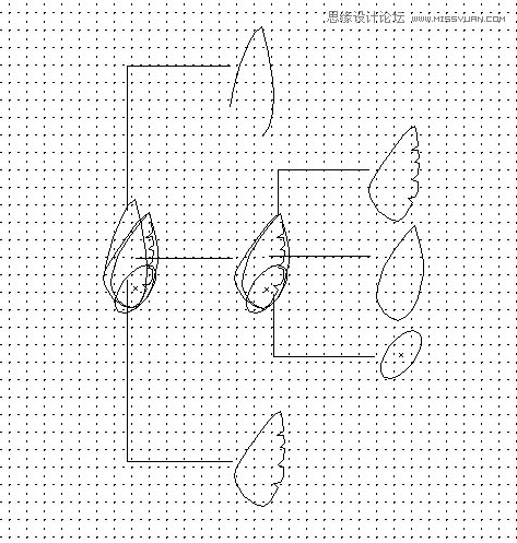 Illustrator制作可愛的蜂鳥教程