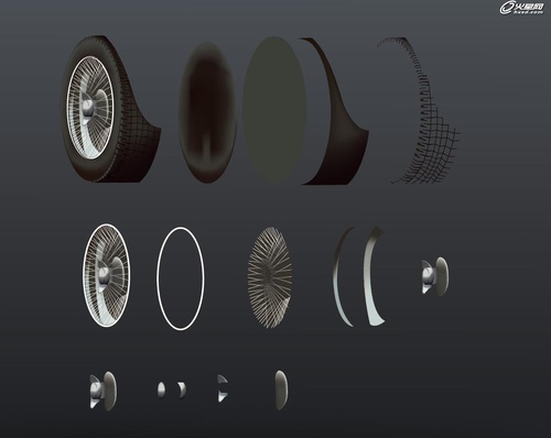 實用繪畫教程：AI鼠繪汽車不亞於3D渲染