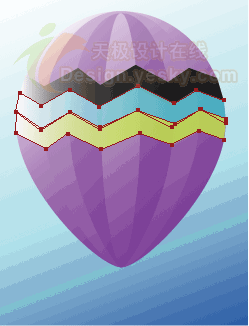 Illustrator實例教程：簡單繪制熱氣球的方法