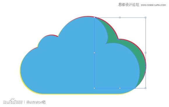 Illustrator繪制立體效果的白雲雲彩,PS教程,思緣教程網