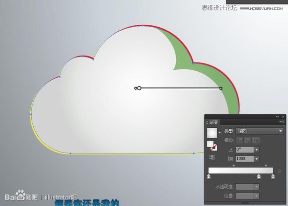 Illustrator繪制立體效果的白雲雲彩,PS教程,思緣教程網