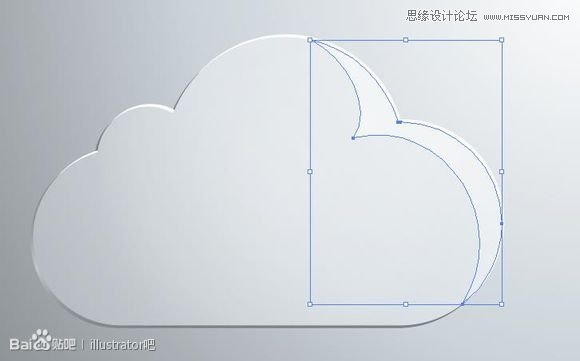 Illustrator繪制立體效果的白雲雲彩,PS教程,思緣教程網