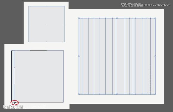 Illustrator使用鋼筆制作窗簾布效果,PS教程,思緣教程網