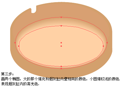 Illustrator繪制立體煙灰缸效果,無思設計網wssj1.cn