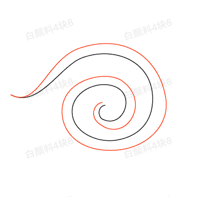 使用AI混合工具制作祥雲效果,無思設計網wssj1.cn