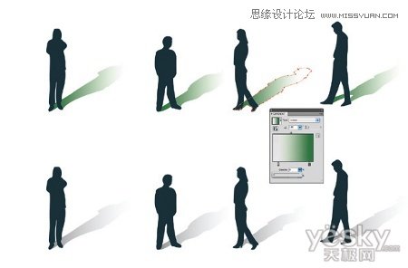 Illustrator繪制矢量三維字體組合特效,PS教程,思緣教程網