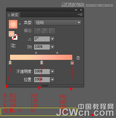 Illustrator繪制炫麗時尚的花朵教程