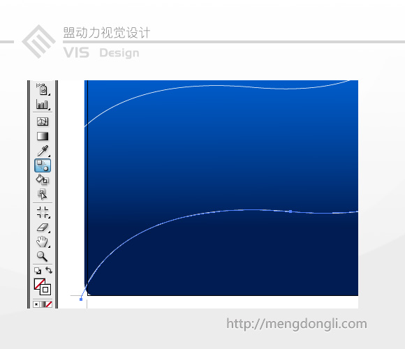 Illustrator實例教程：漂亮證卡變幻線的制作