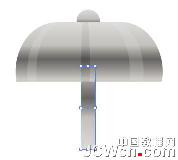 Illustrator鼠繪：漸變工具運用繪制金屬鬧鐘