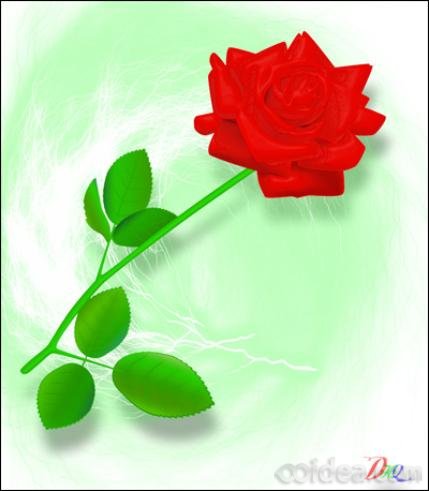Illustrator4中繪制漂亮的玫瑰花 三聯