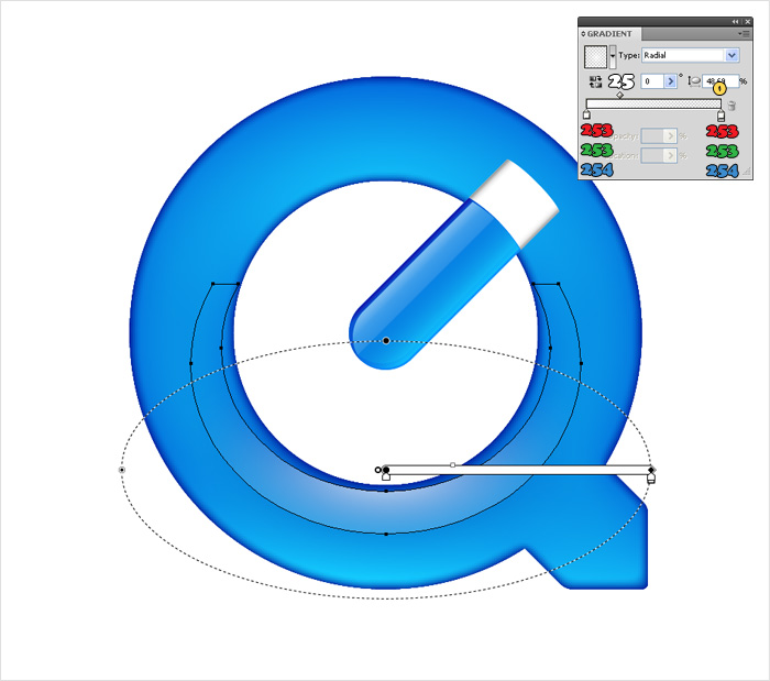 AI制作QuickTime Logo教程 三聯網 AI實例教程