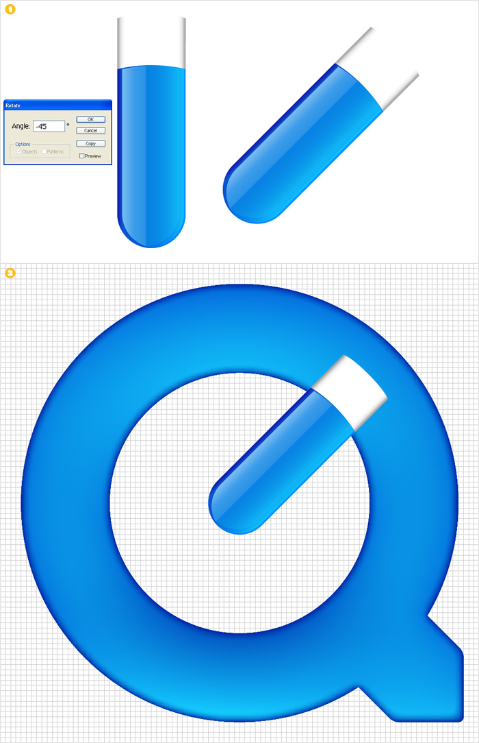 AI制作QuickTime Logo教程 三聯網 AI實例教程