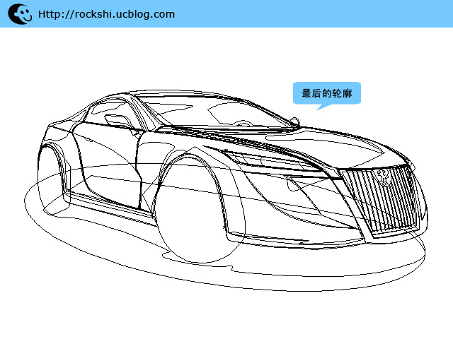 AI繪制標志跑車教程