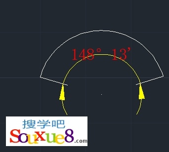 AutoCAD使用DIMANGULAR命令角度標注,PS教程,思緣教程網