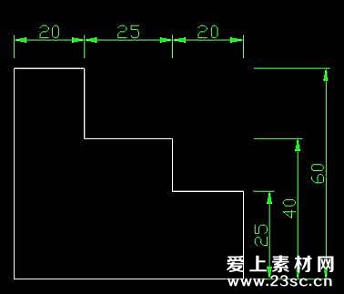 愛上素材網www.23sc.cnAutoCAD尺寸標注設置技巧