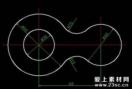 愛上素材網www.23sc.cnAutoCAD尺寸標注設置技巧