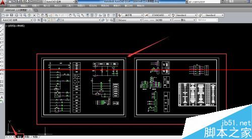 CAD2014怎麼查看圖紙打印效果？CAD模型空間與圖紙空間切換介紹   三聯