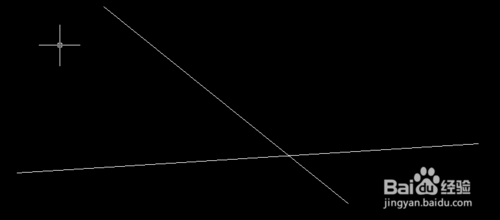 autocad將兩條任意角度的直線變為互相垂直狀態的便捷方法  三聯