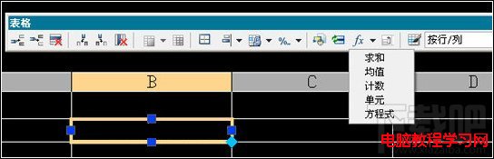 AutoCAD2008如何對表格進行編輯5