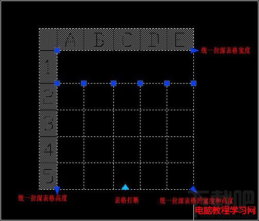 AutoCAD2008如何對表格進行編輯9