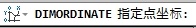 CAD教程：DIMORDINATE命令坐標標注講解