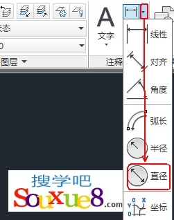 CAD教程：AutoCAD2013中文版直徑標注