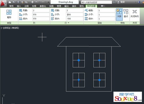 CAD教程：AutoCAD2013填充圖形練習實例