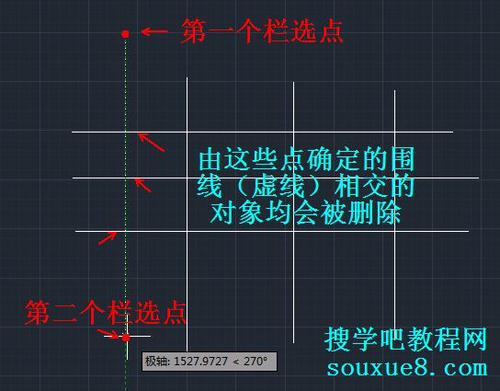 CAD教程：AutoCAD修剪對象功能詳解