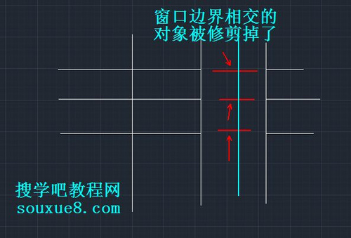 CAD教程：AutoCAD修剪對象功能詳解