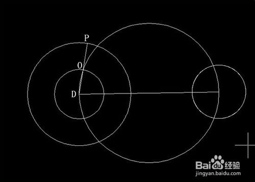 用CAD怎麼畫二個圓的切線？