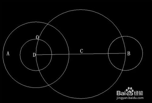 用CAD怎麼畫二個圓的切線？