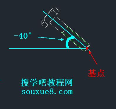 CAD教程：AutoCAD2013旋轉對象功能詳解