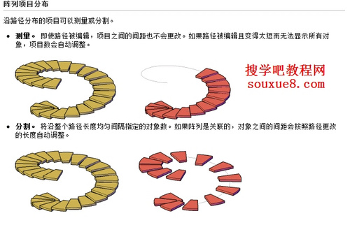 CAD教程：AutoCAD2013路徑陣列圖文詳解