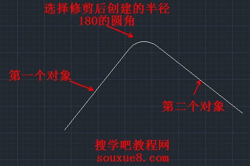 CAD教程：AutoCAD2013繪制圓角圖文詳解