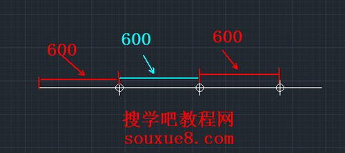 CAD教程：AutoCAD2013繪制定距等分點