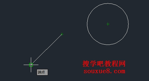 CAd教程：AutoCAD2013對象捕捉追蹤實例