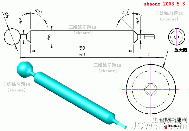 AutoCAD旋轉、拉升、修改系統參數   三聯